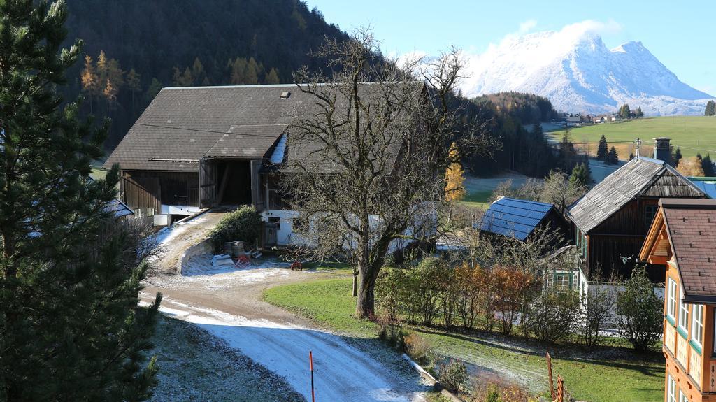 Haus Galler - Urlaub Am Bauernhof Bad Aussee Exterior foto